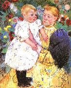 Mary Cassatt In the Garden ff Norge oil painting reproduction